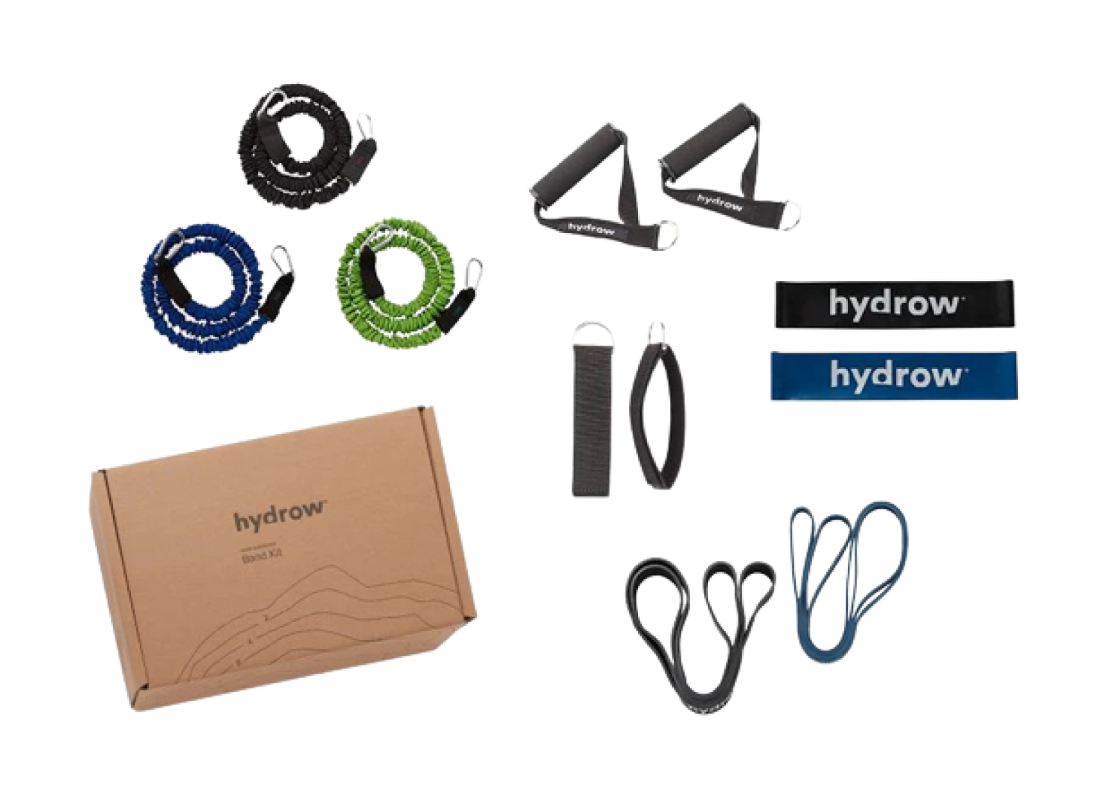 MultiResistance Band Kit Hydrow Rowing Accessories